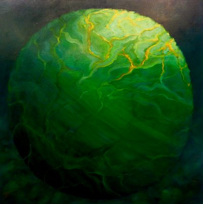 Jade and Gold, 2021 by Lee Campbell