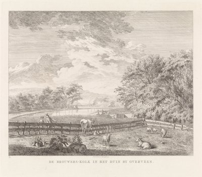 Brouwerskolk near Overveen by Leendert Overbeek