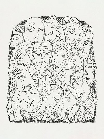 Masks by Leo Gestel