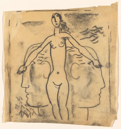 Female Nude by Leo Gestel