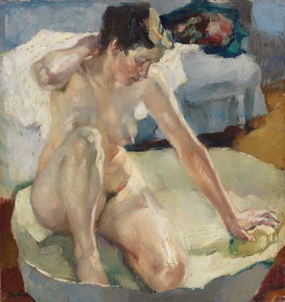 In the Bath II by Leo Putz