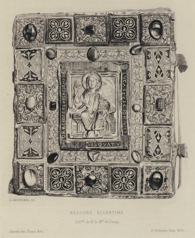 Byzantine bookbinding by Leon Gaucherel