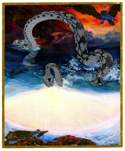 Sea Snake by Leon Georges Carre