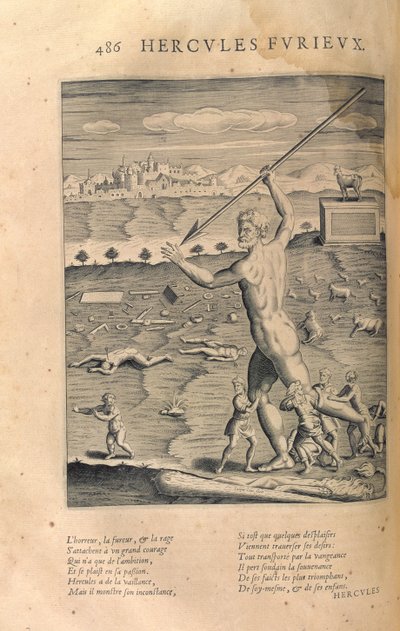 Hercules enraged, from 