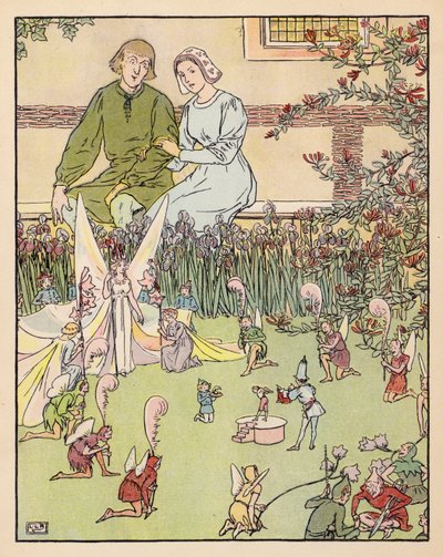 Illustration for Tom Thumb by Leonard Leslie Brooke