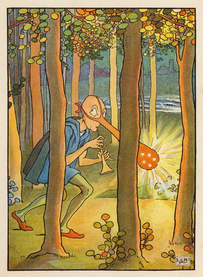 The Dong with a Luminous Nose by Leonard Leslie Brooke