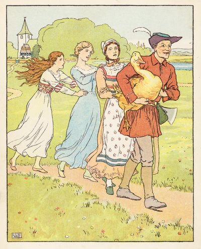 The Golden Goose by Leonard Leslie Brooke