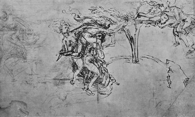Allegory of Ingratitude and Envy, c1480 by Leonardo da Vinci