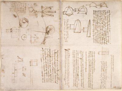Notes, schematic sketches and diagrams from 