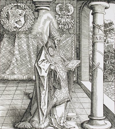 Saint Pharahildis by Leonhard Beck