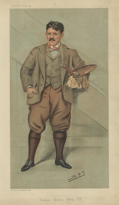 Edwin Austin Abbey by Leslie Matthew Ward