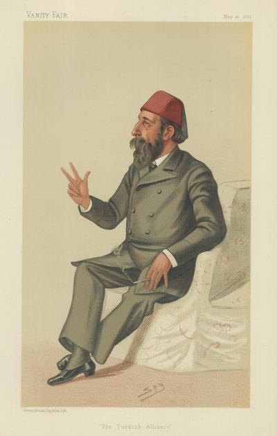 Hassan Fehmy Pasha by Leslie Matthew Ward