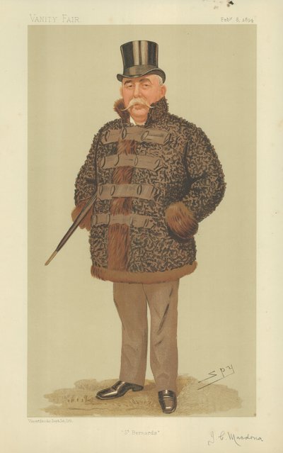 Mr John Cumming Macdona by Leslie Matthew Ward