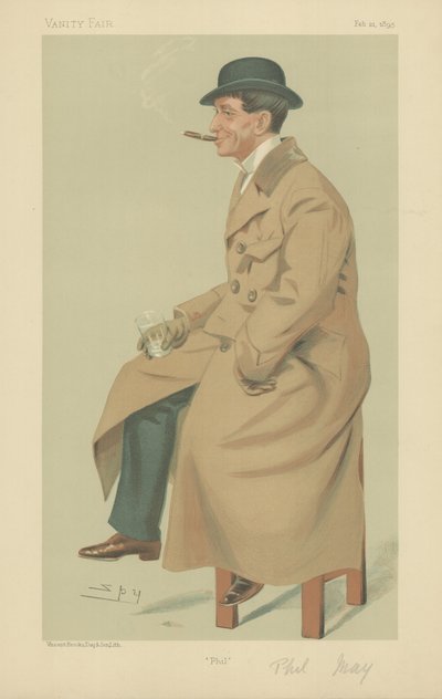 Mr Phil May by Leslie Matthew Ward
