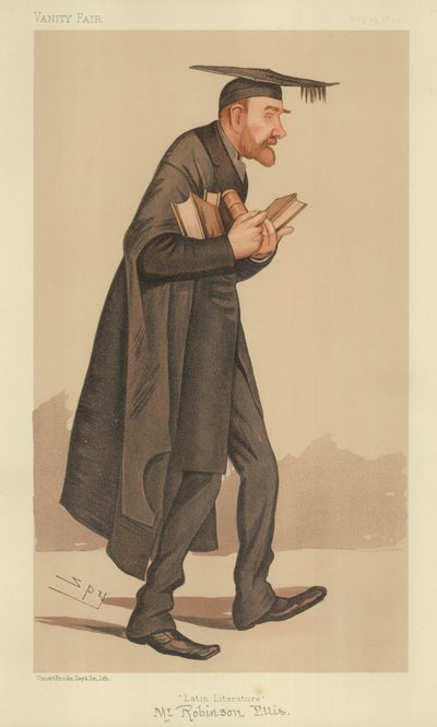 Mr Robinson Ellis by Leslie Matthew Ward