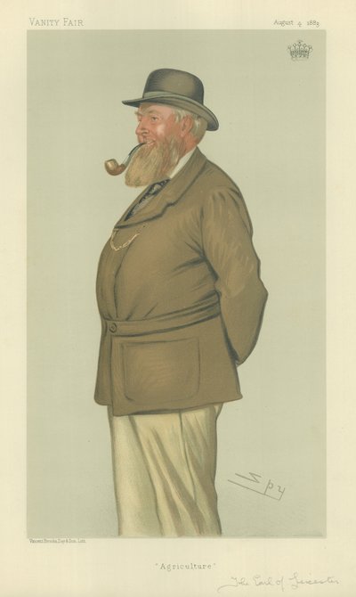 The Earl of Leicester by Leslie Matthew Ward