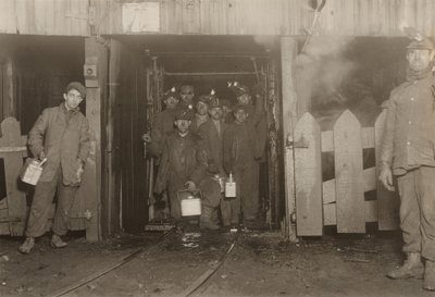 At the Close of the Day, Pennsylvania, January 7 by Lewis Wickes Hine