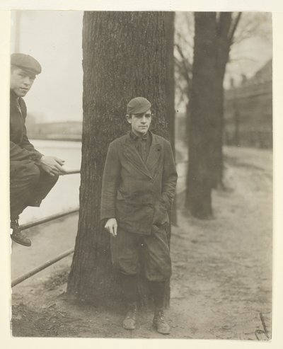 Bleach Room Boy, Leon Halcourt, 16 Years Old, Lawrence, Massachusetts by Lewis Wickes Hine