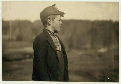 Dave, a Young Pusher, Moving Trams and Coal, at Bessie Mine, Alabama (Sloss-Sheffield Steel and Iron Co), 1910 by Lewis Wickes Hine