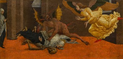 Saint Frances of Rome Tormented by Satan by Liberale da Verona
