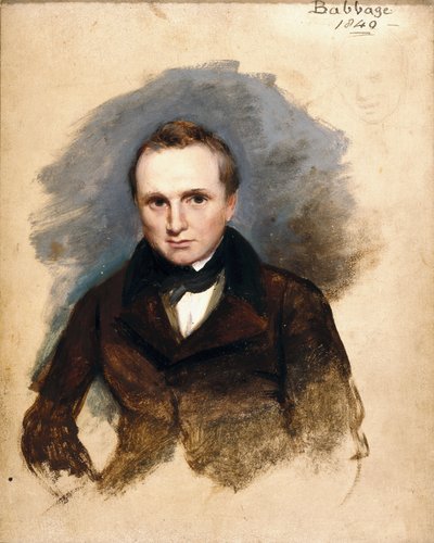Charles Babbage, English pioneer of machine computing by Unbekannt Unbekannt