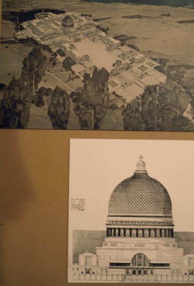Draft Drawing for Papal Palace in Holy Land by Unbekannt Unbekannt