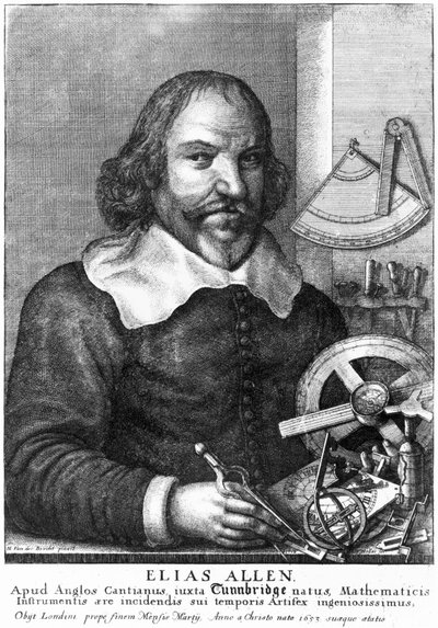 Elias Allen, Mathematician and Instrument Maker by Unbekannt Unbekannt