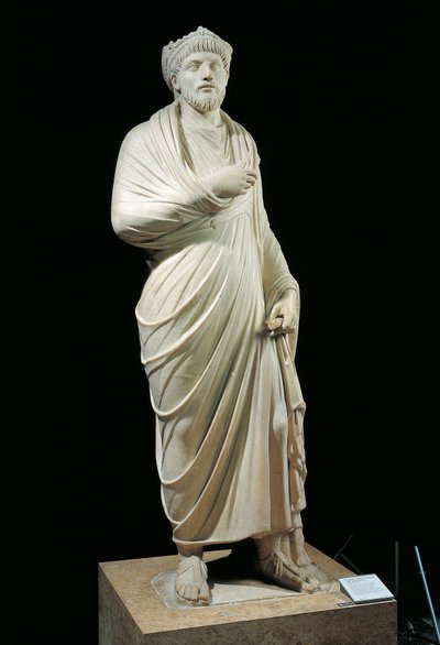 Marble statue of emperor Julian the Apostate by Unbekannt Unbekannt