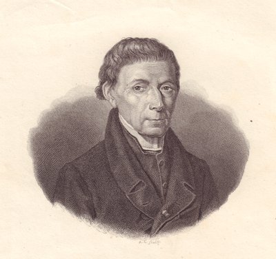 Portrait of Italian mathematician and astronomer Barnaba Oriani by Unbekannt Unbekannt