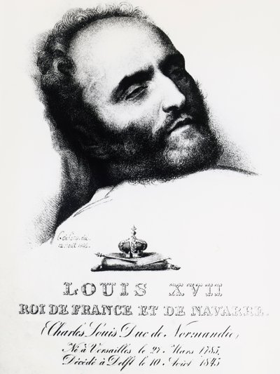 Portrait of Karl Wilhelm Naundorff (1785-1845), the Most Famous and Stubborn of the Many Who Claimed to Be the Dauphin of France, on His Deathbed in Delft, August 12 by Unbekannt Unbekannt