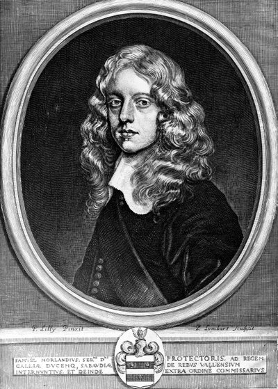 Sir Samuel Morland, English Diplomatist, Mathematician and Inventor by Unbekannt Unbekannt