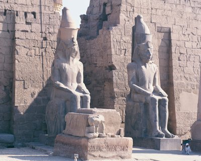 Temple of Luxor, Pylon of Ramses II by Unbekannt Unbekannt