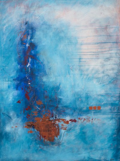 Aqua Flow Contrast by Lillian Christiansson