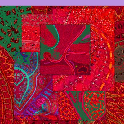 Collage of Color, 2018 by linda arthurs