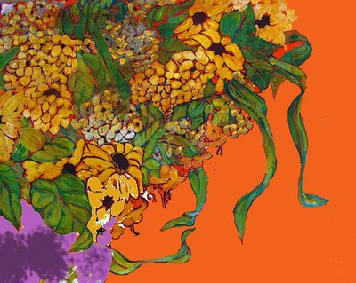 Flowers in My Vase, 2014 by linda arthurs