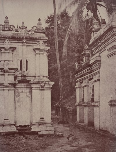 Amerapoora: View Amongst the Pagodas Near the Statue by Linnaeus Tripe