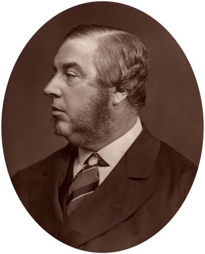 George Sclater-Booth MP, President of Local Government Board, 1878 by Lock and Whitfield