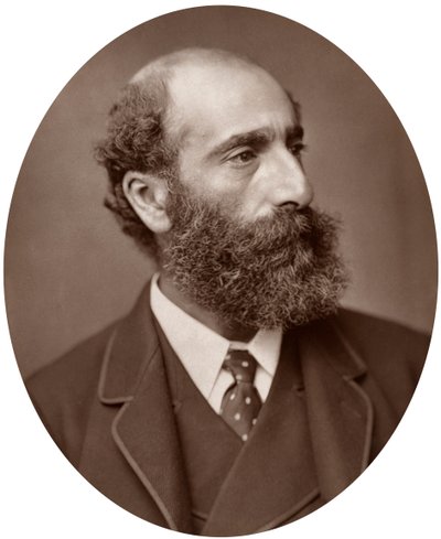 Philip Hermogenes Calderon, Artist and Royal Academician, 1882 by Lock and Whitfield