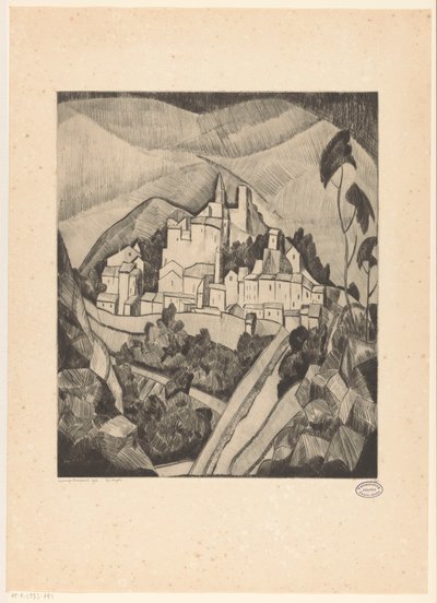 Les Angles I by Lodewijk Schelfhout (signed by artist)