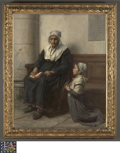 The Grandmother by Leon Augustin Lhermitte