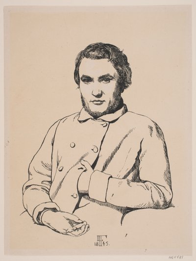 J. Th. Lundbye by Lorenz Frølich