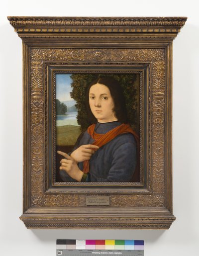 Portrait of a Young Man by Lorenzo di Credi