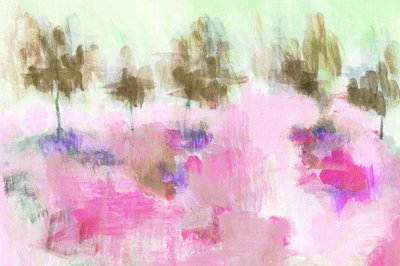 Dreamy Pink Field by Lori Ann Folz
