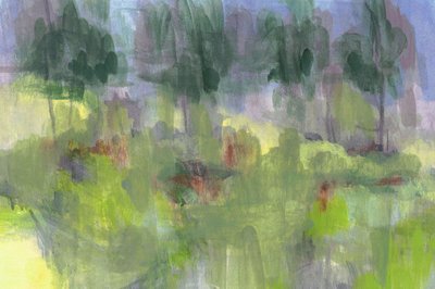 Serene Forest Impression by Lori Ann Folz