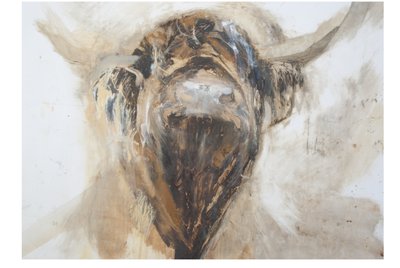 La Vache, 2015 by Lou Gibbs