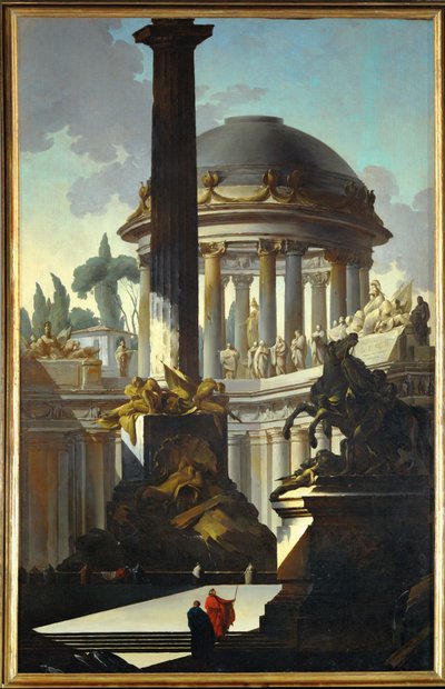 Architectural Caprice by Louis-Joseph Le Lorrain