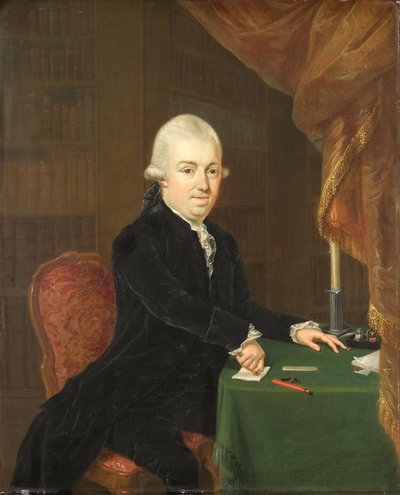 Portrait of Jan Bernd Bicker (1746-1812), Merchant and Banker in Amsterdam, in 1796 President of the National Assembly by Louis Bernard Coclers