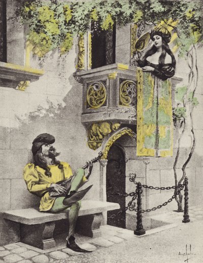 The Foolish Lover, Ninth Day, Fifth Story by Louis Chalon