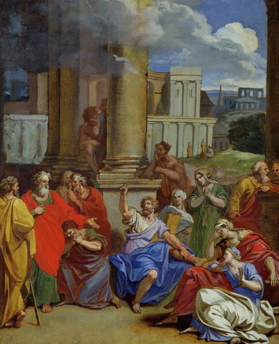 The Prophet Agabus Predicting St. Paul