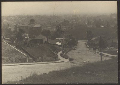 Cityscape of Los Angeles by Louis Fleckenstein
